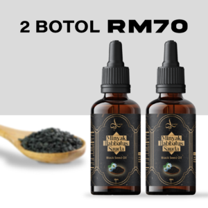 2 Botol Minyak Habbatus Sauda Al-Khair